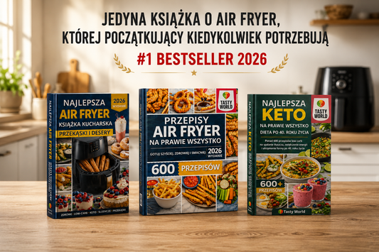 Kompletna kolekcja 3 książek Air Fryer